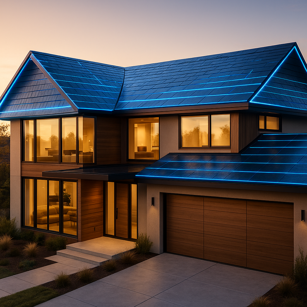 Tesla Solar Roof – Integrated Solar Roof Shingles